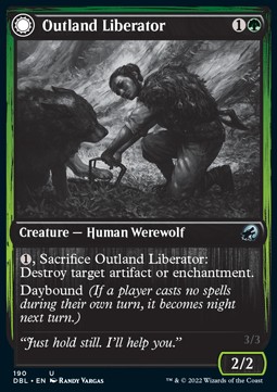 Outland Liberator // Frenzied Trapbreaker