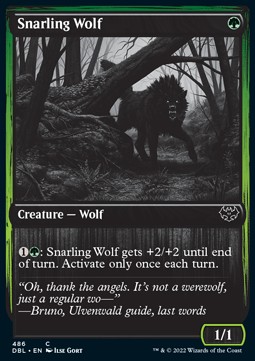 Snarling Wolf