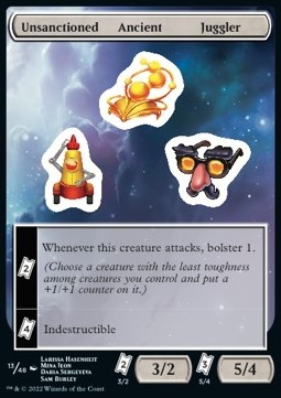 Unsanctioned Ancient Juggler Sticker