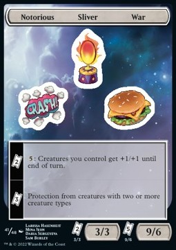 Notorious Sliver War Sticker