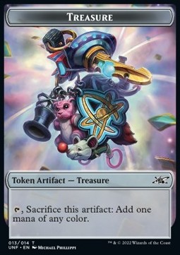 Treasure Token // Clown Robot Token (W 1/1)