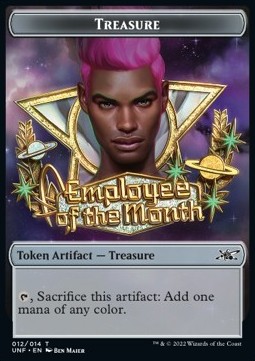 Treasure Token // Squirrel Token (G 1/1)