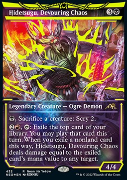 Hidetsugu, Devouring Chaos