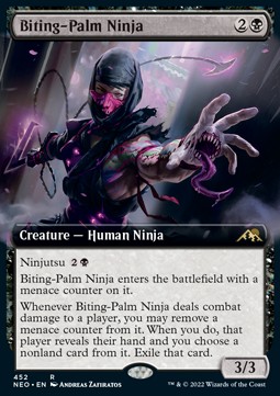 Biting-Palm Ninja