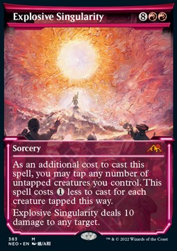 Explosive Singularity