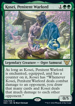Kosei, Penitent Warlord