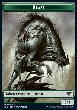 Beast Token (G 3/3) // Treasure Token