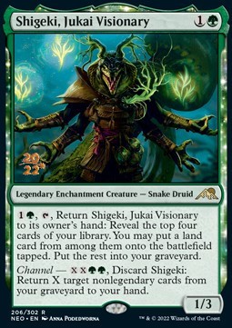 Shigeki, Jukai Visionary