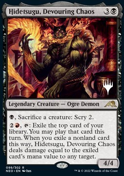 Hidetsugu, Devouring Chaos