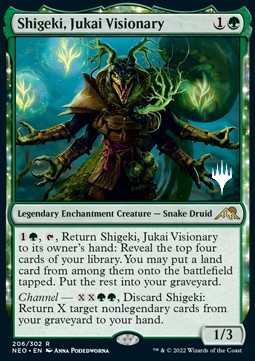 Shigeki, Jukai Visionary