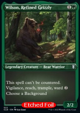 Wilson, Refined Grizzly