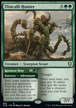 Tlincalli Hunter // Retrieve Prey