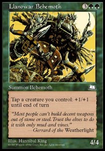 Llanowar Behemoth