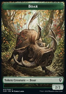 Boar Token (Green 2/2)