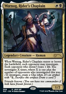 Wernog, Rider's Chaplain
