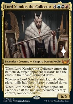 Lord Xander, the Collector
