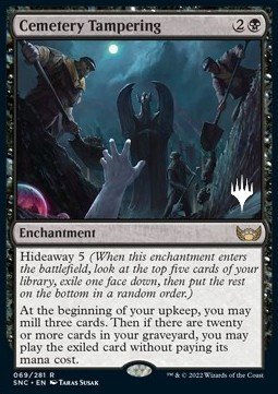 Cemetery Tampering