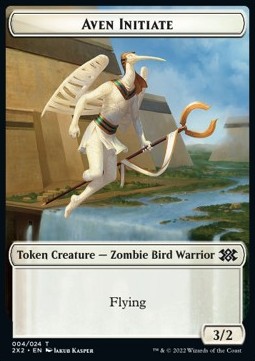 Aven Initiate Token // Boar Token (G 3/3)