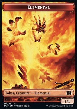 Elemental Token (R 1/1) // Spirit Token (C 1/1)