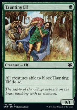 Taunting Elf