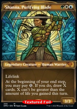 Shanna, Purifying Blade