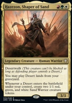 Hazezon, Shaper of Sand