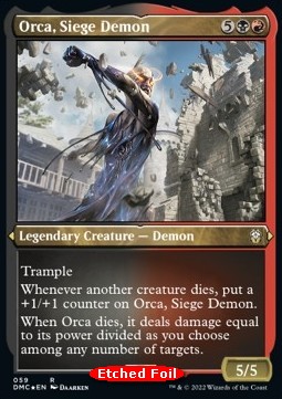 Orca, Siege Demon