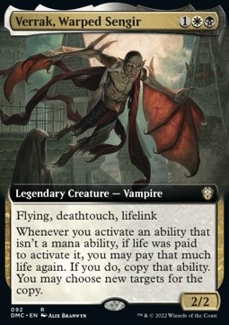 Verrak, Warped Sengir