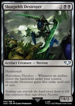Skorpekh Destroyer