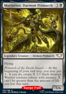 Mortarion, Daemon Primarch