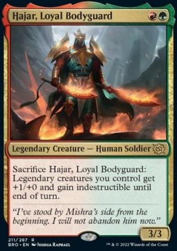 Hajar, Loyal Bodyguard
