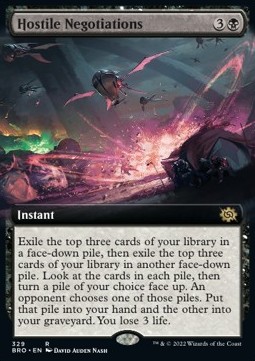 Hostile Negotiations