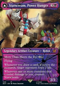 Starscream, Power Hungry // Starscream, Seeker Leader