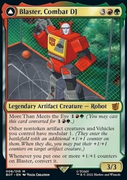 Blaster, Combat DJ // Blaster, Morale Booster