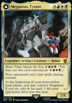 Megatron, Tyrant // Megatron, Destructive Force