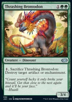 Thrashing Brontodon