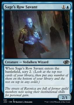 Sage's Row Savant