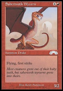 Sabertooth Wyvern