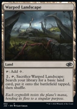 Warped Landscape