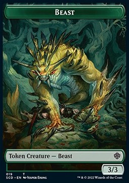 Beast Token (G 3/3) // Beast Token (G 3/3)