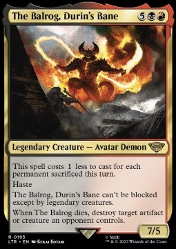 The Balrog, Durin's Bane