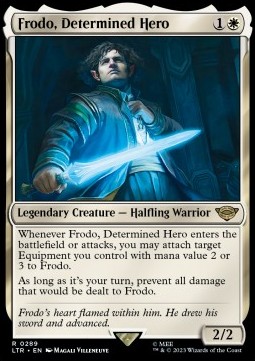 Frodo, Determined Hero