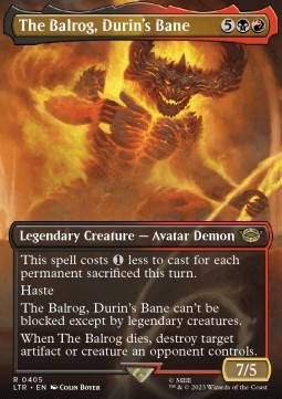 The Balrog, Durin's Bane