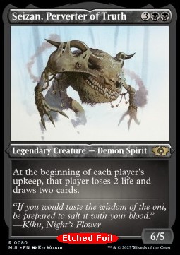 Seizan, Perverter of Truth