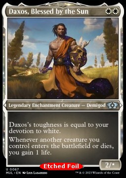 Daxos, Blessed by the Sun