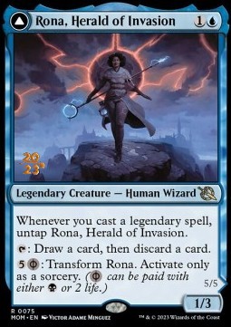 Rona, Herald of Invasion // Rona, Tolarian Obliterator