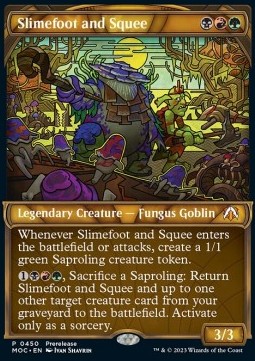 Slimefoot and Squee
