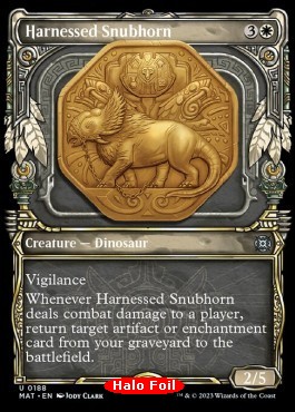 Harnessed Snubhorn