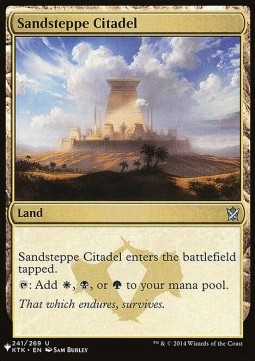 Sandsteppe Citadel