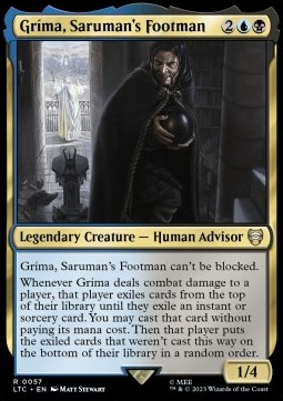 Gríma, Saruman's Footman